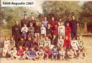 BOUISSEVILLE ECOLE ST AUGUSTIN 1967 XXX N01 PERE PERRIN